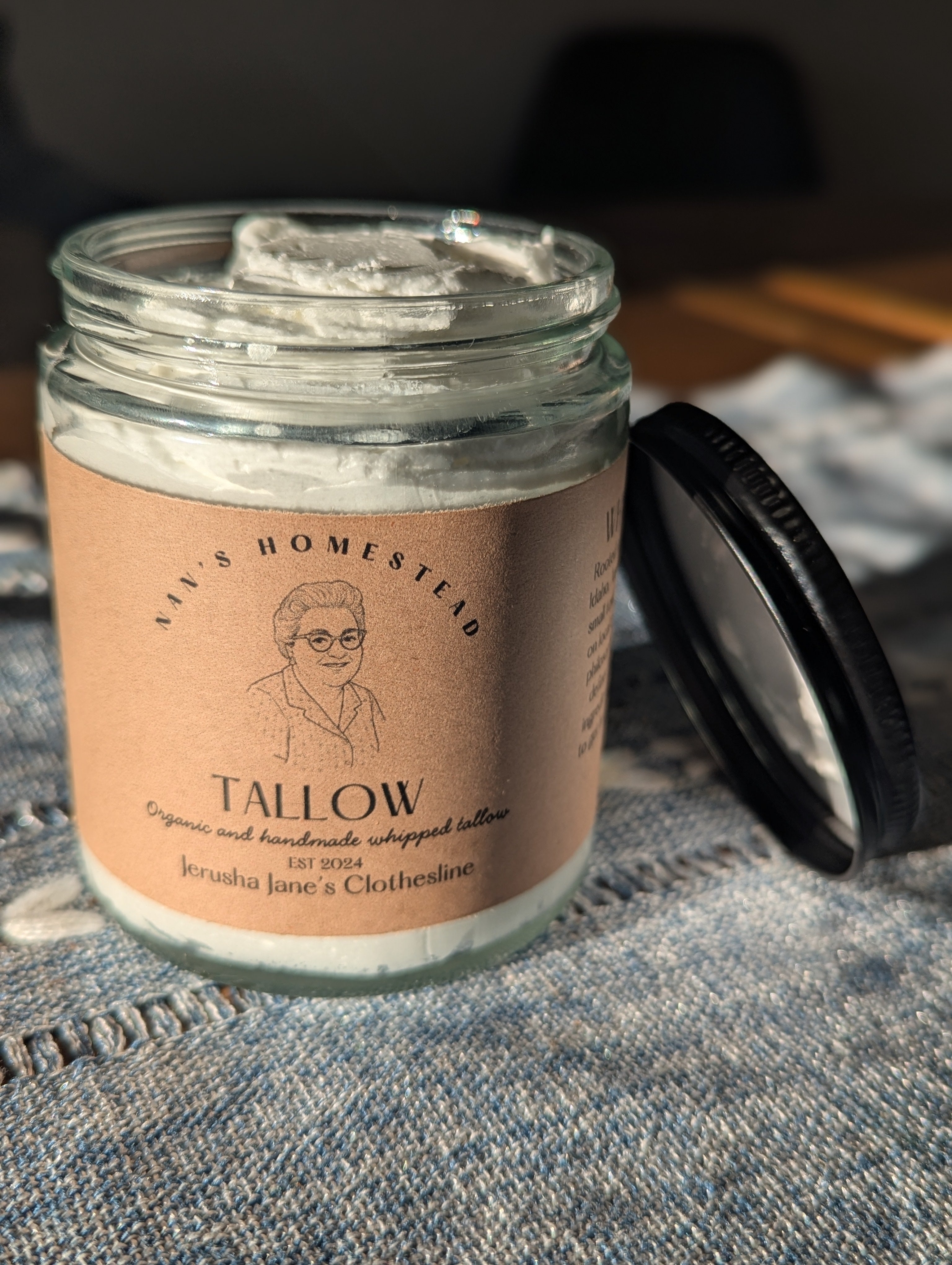 Jerusha's Clothesline Whipped Tallow