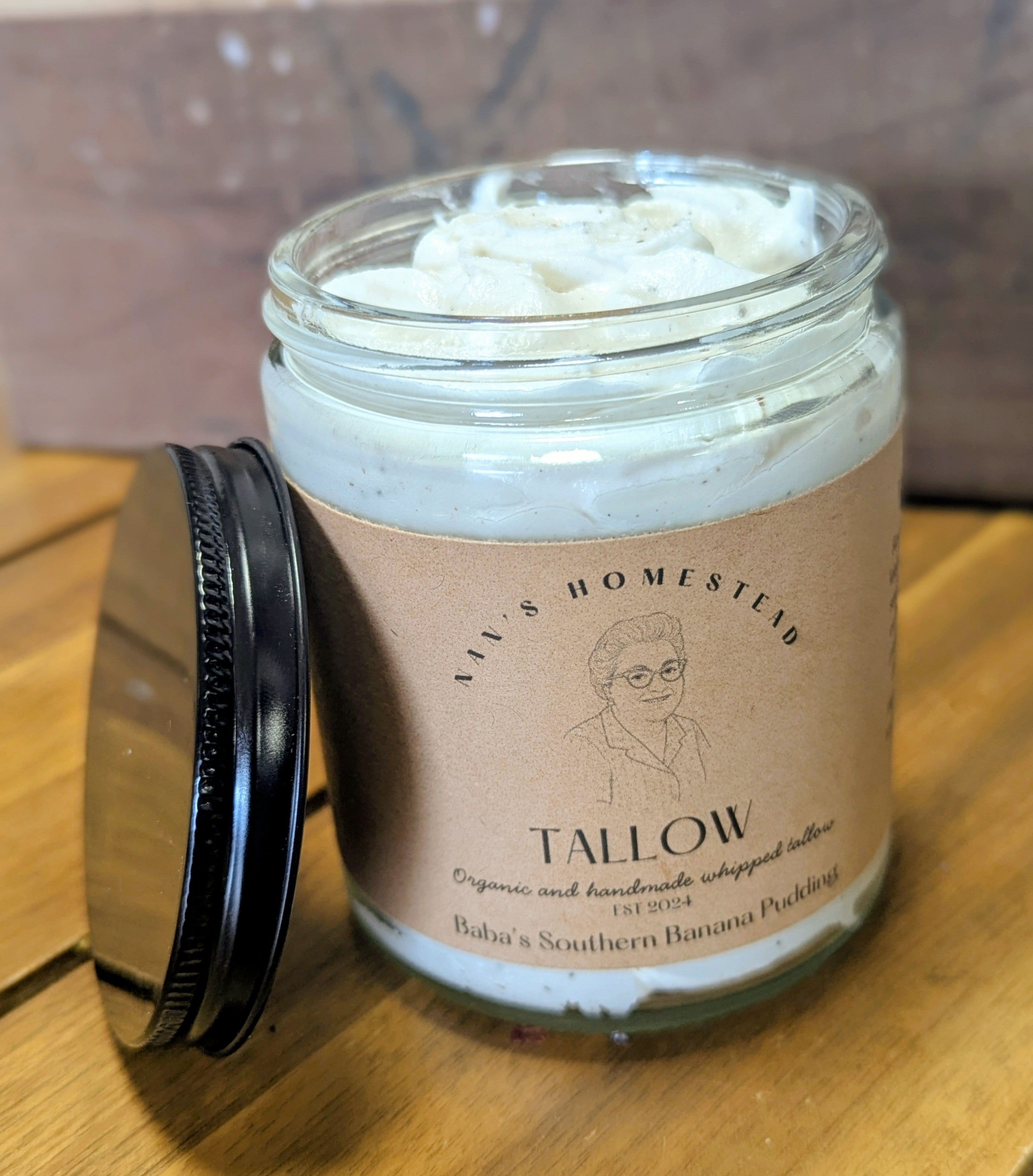 Baba's Southern Banana Pudding Whipped tallow