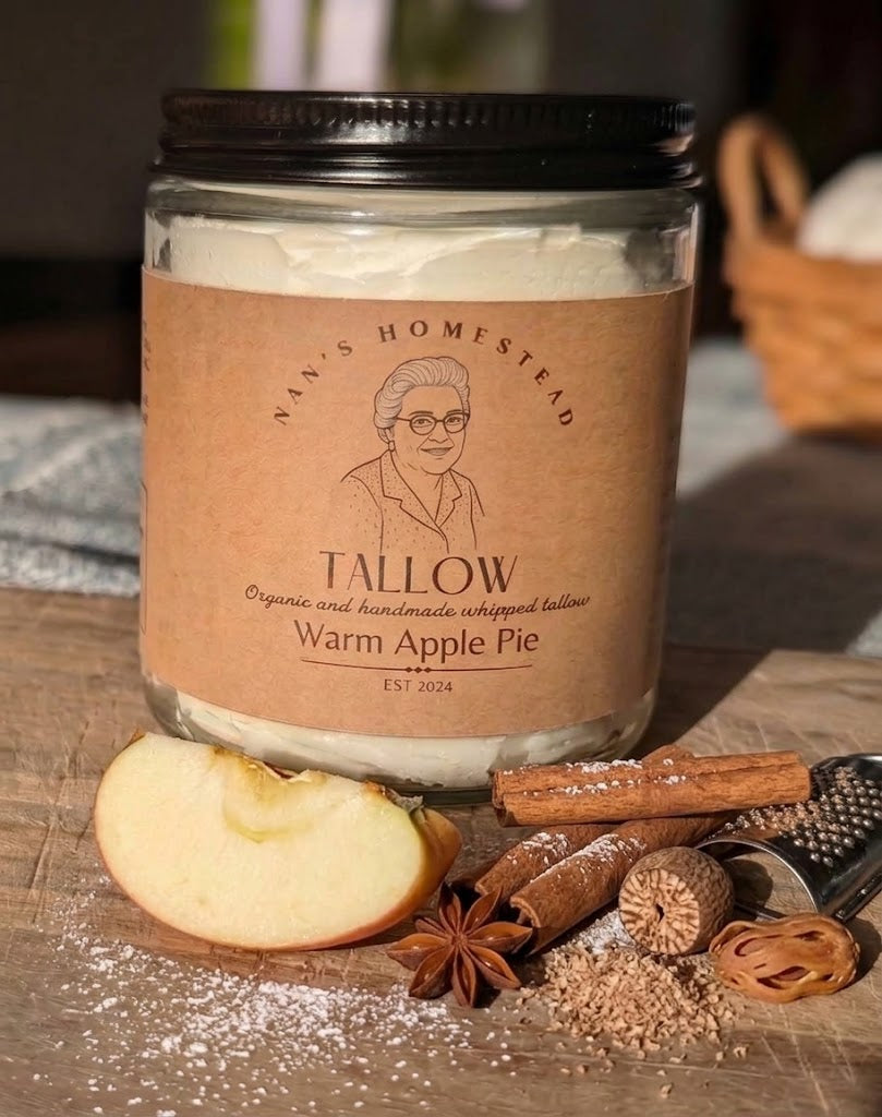 Homemade Apple Pie Whipped Tallow